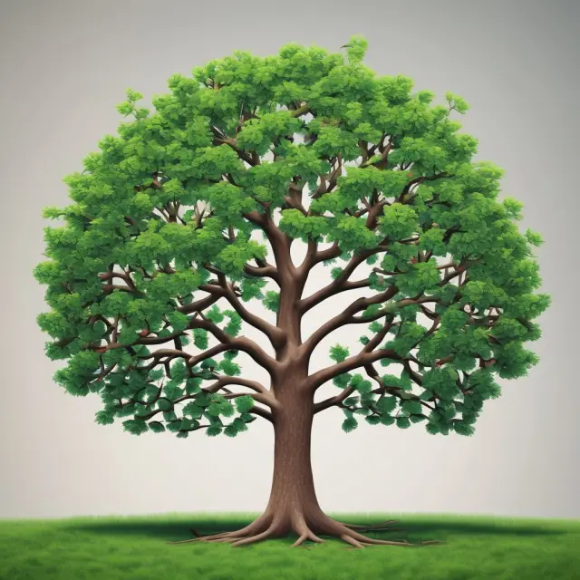 Tree with dividend-bearing branches symbolizing taxed participating policy dividends and their influence on investment strategy