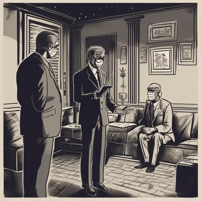 Foreign investor funding participatory notes through a shadowy Indian broker, emphasizing anonymity and offshore investments.