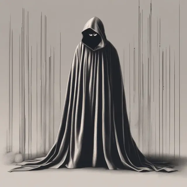 Anonymous investor, shrouded in darkness, controlling the unstable Indian stock market via participatory notes