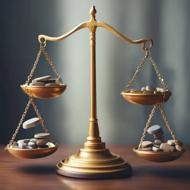 Institutional investor balancing scale with passive strategies