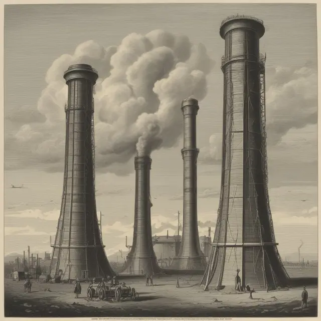 An intricately woven tapestry featuring fossil fuels symbolizing industrial stability and historical precedent.