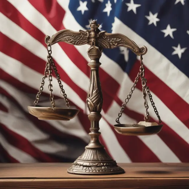 Balancing scale representing the USA PATRIOT Act