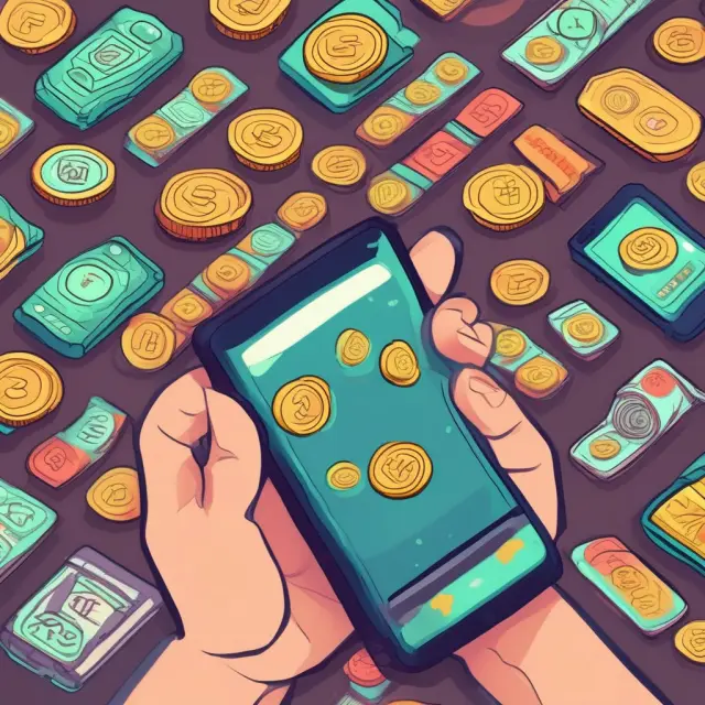 Image of various payment methods symbolizing business impact: scales with coins for cash, cards representing credit/debit, and a smartphone for mobile payments