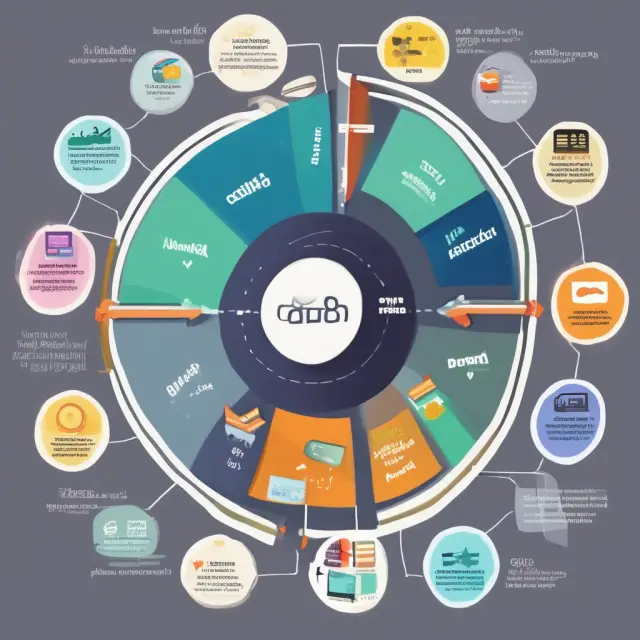 Comparison of Credit Card, Debit Card, Cash, and Mobile Payment Methods: A visual depiction of convenience, costs, security, and benefits.