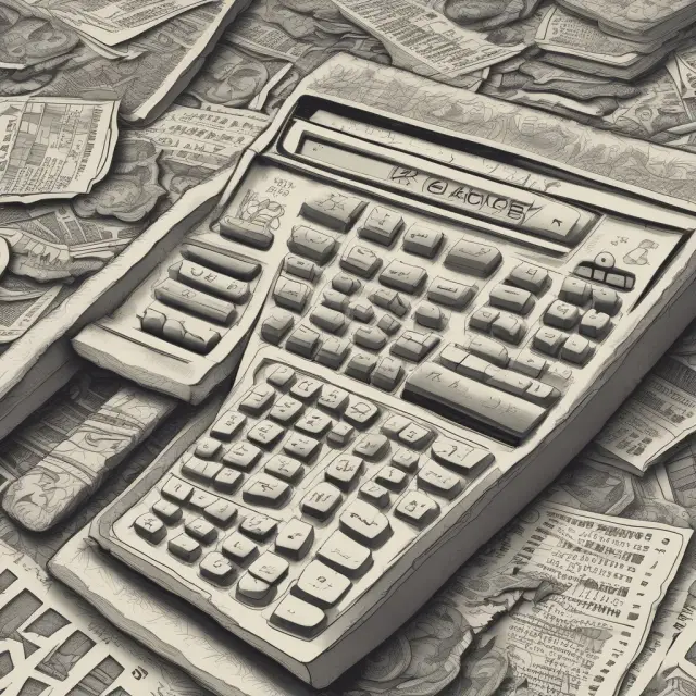 Gross wages entering an intricate calculator, revealing tax collectors waiting to claim their portions