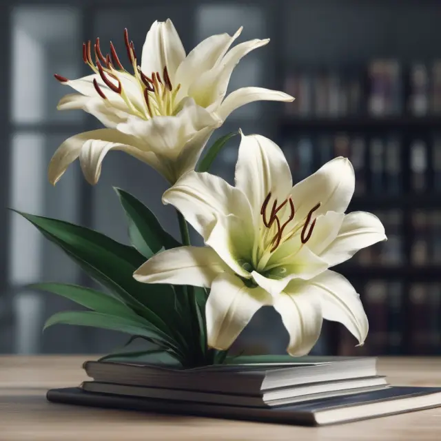 A lily blooming amidst financial reports: PCAOB ensures transparency, trust through regulatory oversight.