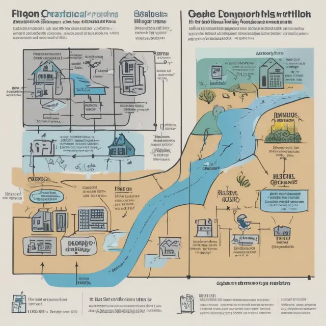 Consumption flowing as a river with branches for durable goods, non-durable goods, and services