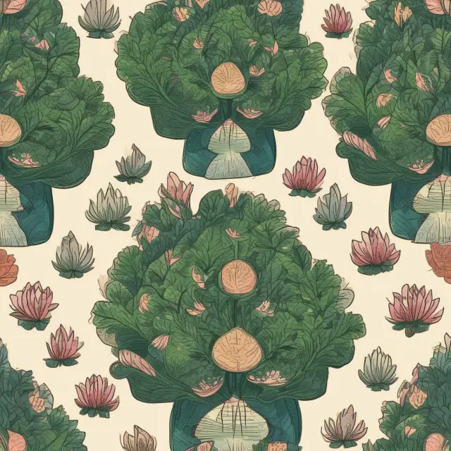 Visualization of a flourishing garden, where once-penny stocks have grown into successful companies represented by blossoming flowers
