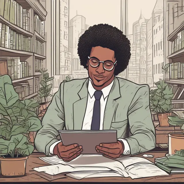 CPA turning into PFS: A CPA evolving into a Personal Financial Specialist, illustrating the transition from accounting expertise to personal financial planning knowledge