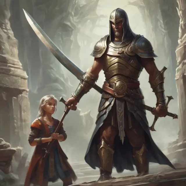 Creditior and debtor represented by knights at opposing ends of a chessboard-like courtroom, with personal guarantees symbolizing the bridge between them.
