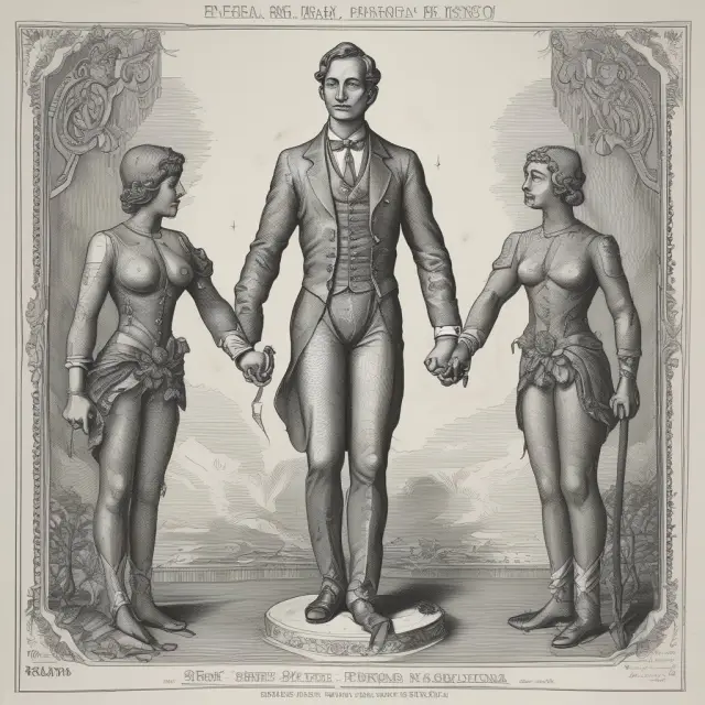 Two stylized dancers represent Personal Service Corporation (PSC) and S-Corporation, illustrating their unique differences in taxation and eligibility requirements for small businesses