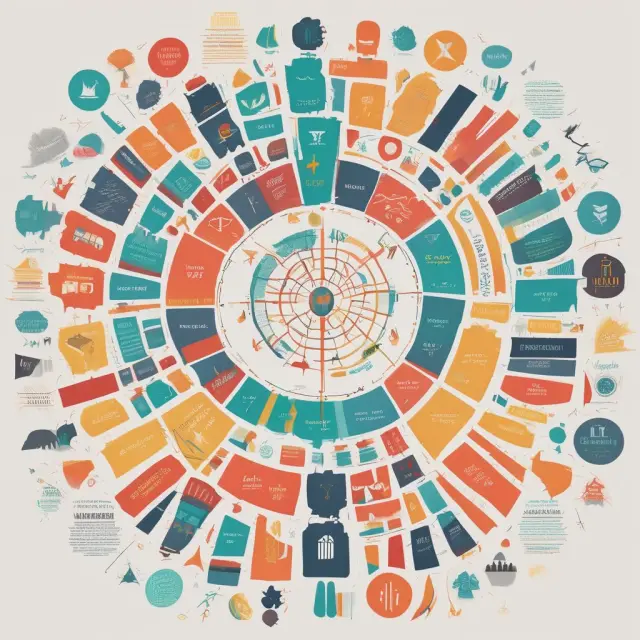 Foundations, nonprofits, and charities unite in this illustration of a tableau that signifies the collaboration within the philanthropic landscape.