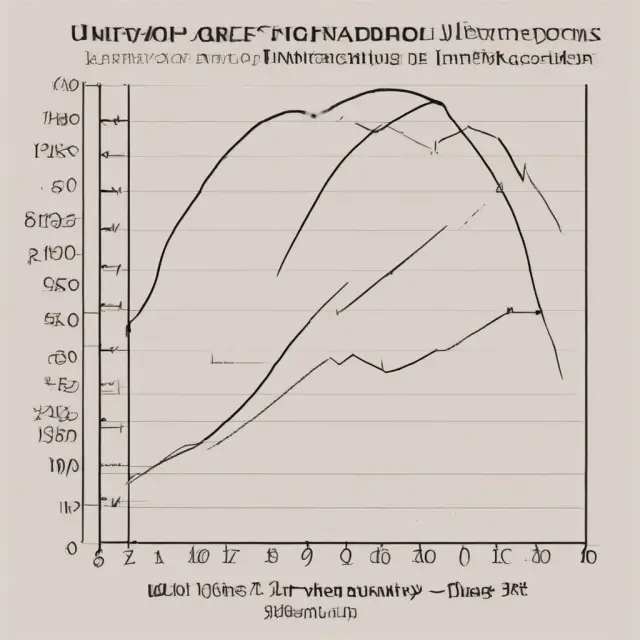 A visualization of the shifting Phillips curve, representing the impact of inflationary expectations on the relationship between inflation and unemployment.