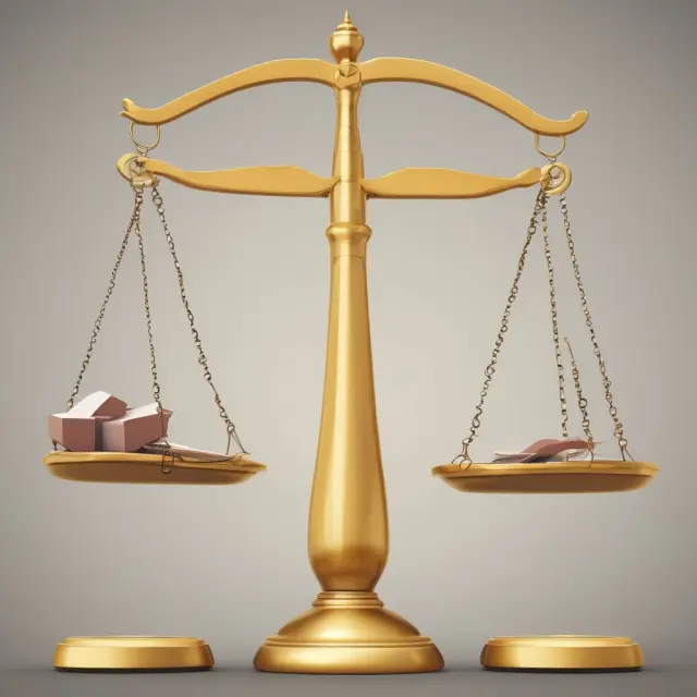 A balanced scale illustrating the comparison between Pigovian taxes addressing negative externalities and sin taxes discouraging harmful behaviors