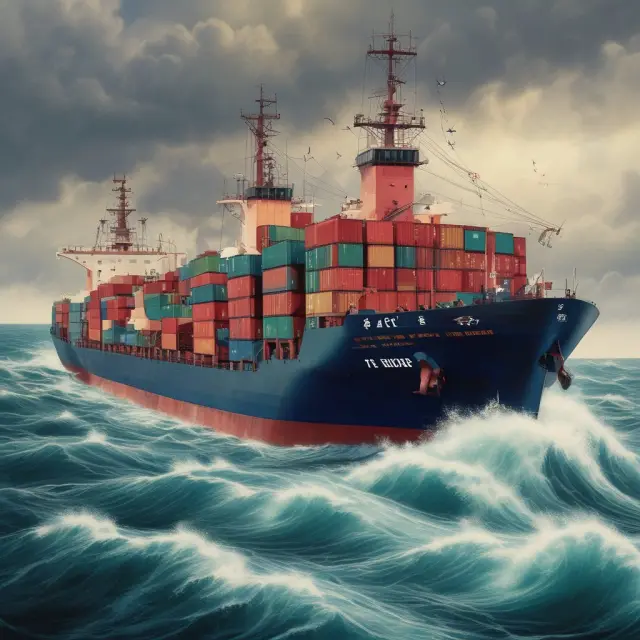 Five boats representing Portugal, Italy, Ireland, Greece, and Spain sailing through choppy waters, signifying their collective journey to overcome economic crises.
