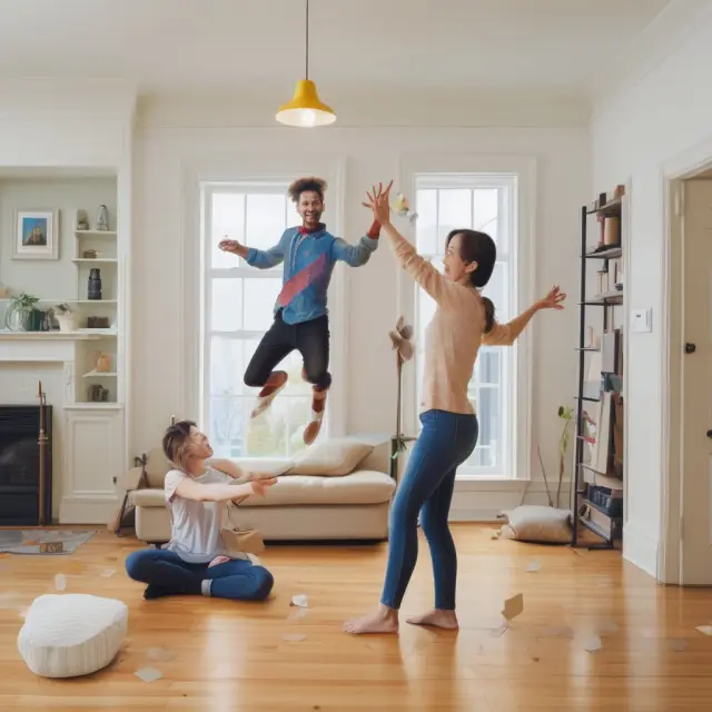 A homeowner juggles property taxes and insurance premiums while a lender assesses mortgage affordability