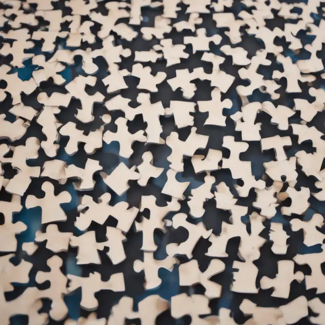 An ethereal image of the Plunge Protection Team revealing a jigsaw puzzle, where each piece represents a financial market. The transparent puzzle signifies transparency and fairness to all investors.