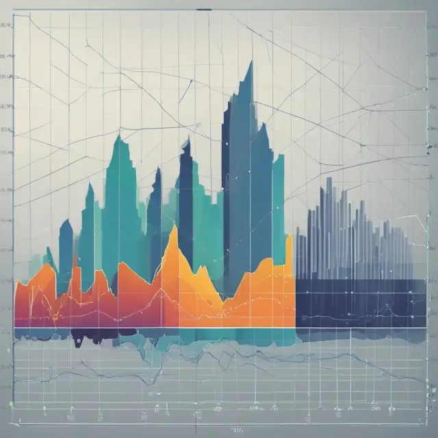 Point-and-Figure chart setup: Calculating box size and reversal amount, with high and low prices vs. closing prices depicted as waves