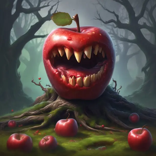 Poisoned apple symbolizing poison pills in FAQs about their purpose and effect on shareholders.