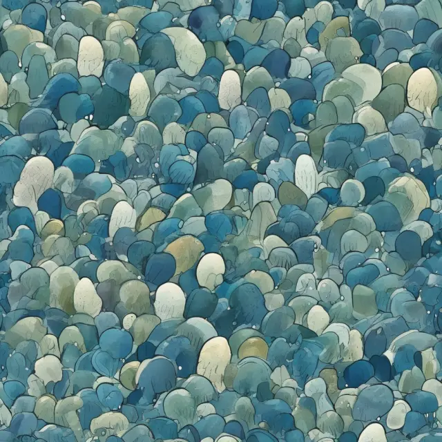 Imagery of populations as an ocean and samples as water droplets illustrating their significance in finance