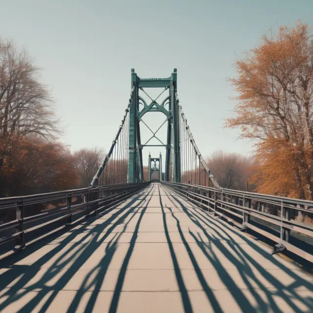 Image: A sturdy bridge composed of confidence intervals linking various data sample containers to a larger population parameter container.