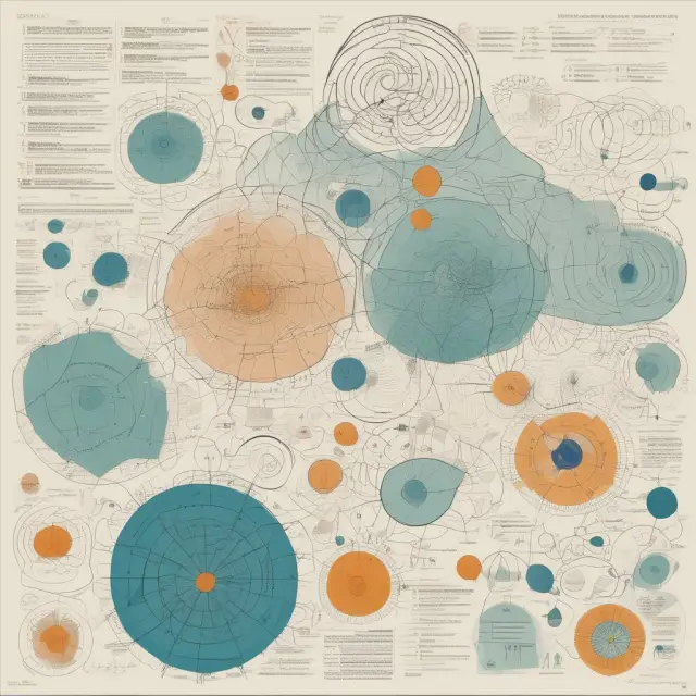 Image of a detailed map showing various population demographics as rivers flowing into a sea of knowledge and informed decisions
