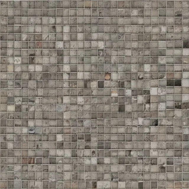 Metaphorical image: A mosaic made up of interconnected puzzle pieces representing diverse populations, with smaller samples taken out for analysis.