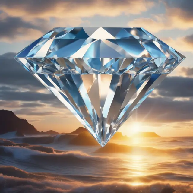 An image of a diamond guiding a sea of investors and policy makers, illustrating the Porter Diamond Model