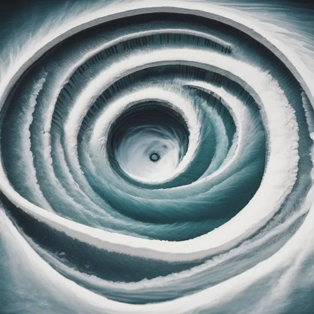 A whirlpool symbolizing Porter