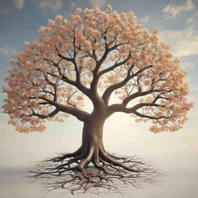 Tree symbolizing asset allocation and diversification in portfolio management