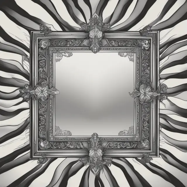 Two mirrored brains interacting, representing positive correlations between psychology and finance