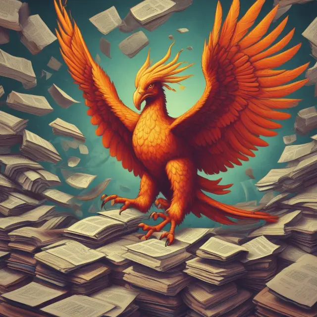Resilient Phoenix signifying Rwanda