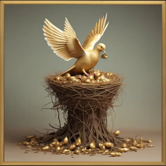 Golden dove distributing extra dividends over a nest of participating preferred shares