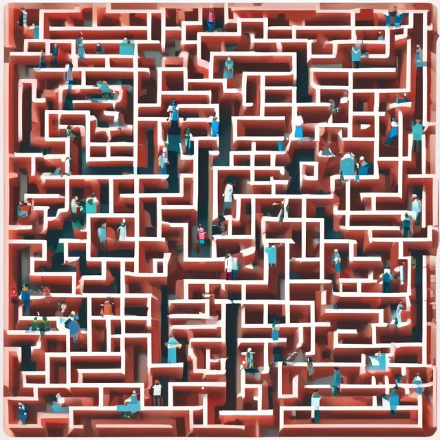 Participants explore a maze to discover discounted healthcare professionals and facilities within a PPO network, enabling efficient access