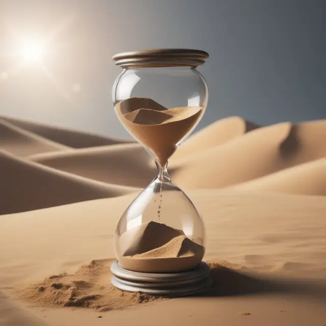 Callable bond with hourglass symbolizing prepayment risk and lost future interest income.