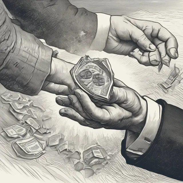 An issuer releasing a callable bond towards a frustrated investor, highlighting the lopsided nature of prepayment risk in bond investing.