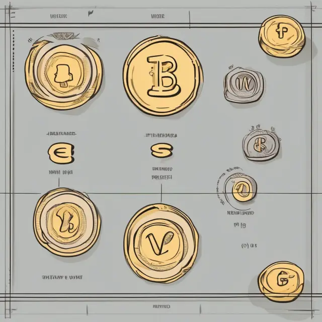 A coin flip representing Present Value (PV) vs. Future Value (FV): Time value of money illustrated through a metaphorical coin toss.