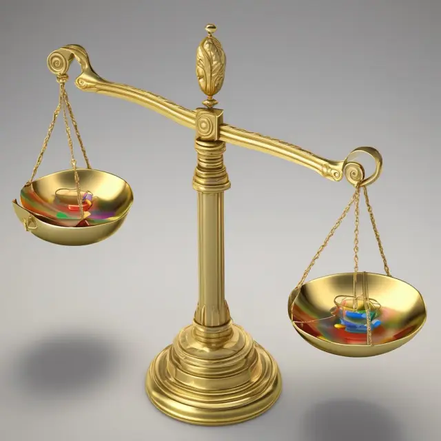 Scale with golden weights for balanced P/E ratios and stocks
