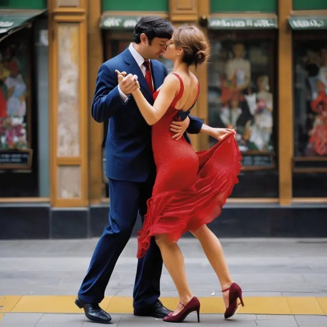 Two prices gracefully dancing a tango, one resistant to falling (sticky-down) while the other reluctant to rise (sticky-up), affecting market efficiency