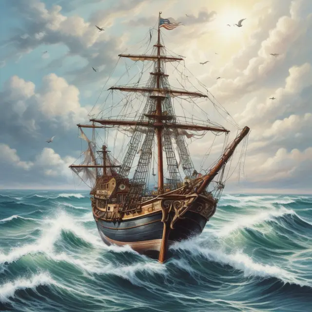 An anchor in turbulent water symbolizes price stability amidst economic changes, with business strategies shaping the surrounding waters