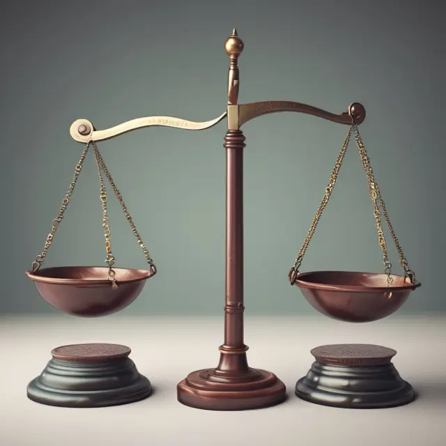 Two giant scales balanced with price-weighted and value-weighted index symbols demonstrating their impact on market representation