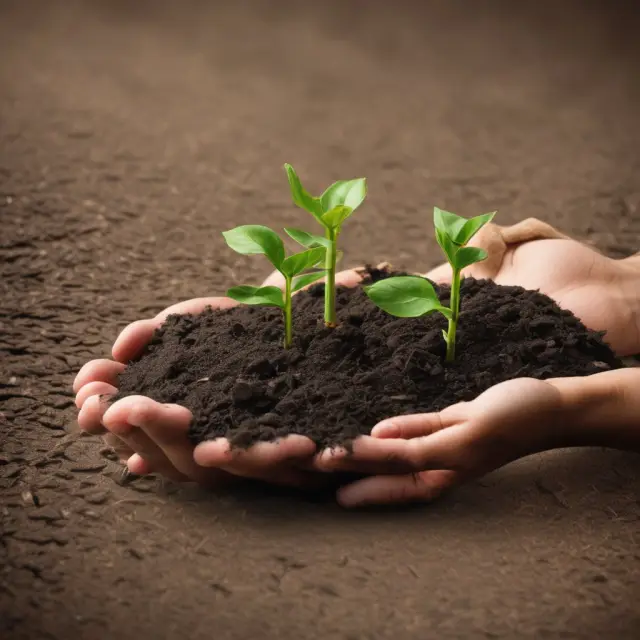 An image of a garden with primary market issuers sowing seeds and secondary market buyers tending to them for growth and reaping the harvest