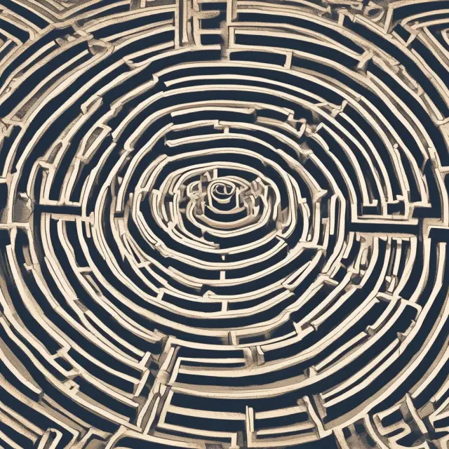 An institutional investor exploring a labyrinth of primary and secondary market symbols to find new investment opportunities and manage liquidity