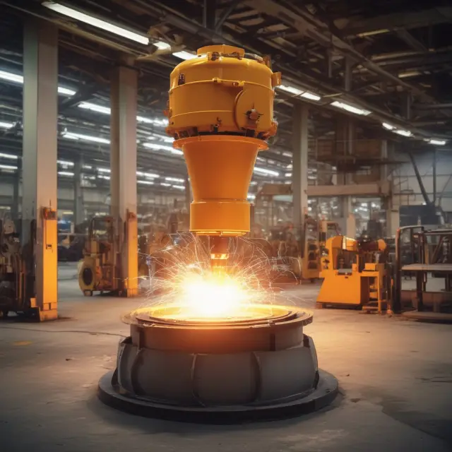 A beacon of light shining on a manufacturing line, revealing inefficiencies and waste through prime cost calculations