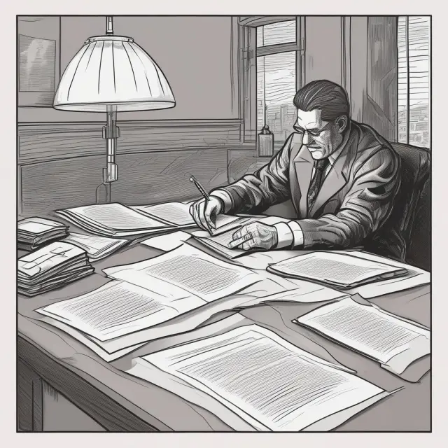 Principal evaluating contracts with a sly agent, illustrating the inherent conflict in principal-agent relationships