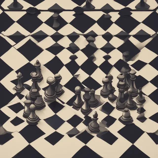 Autonomous machines on a chessboard illustrating potential solutions to the principal-agent problem in the future.