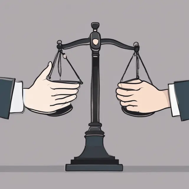 Two individuals engaging in a prisoner