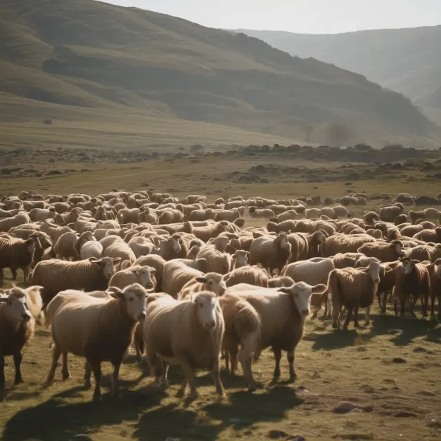 Shepherds manage their private livestock in fenced areas to prevent overuse and the tragedy of the commons