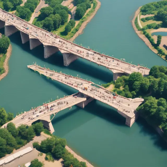 A metaphorical image of public and private sectors joining hands to build a bridge, illustrating the collaborative spirit of Public-Private Partnerships