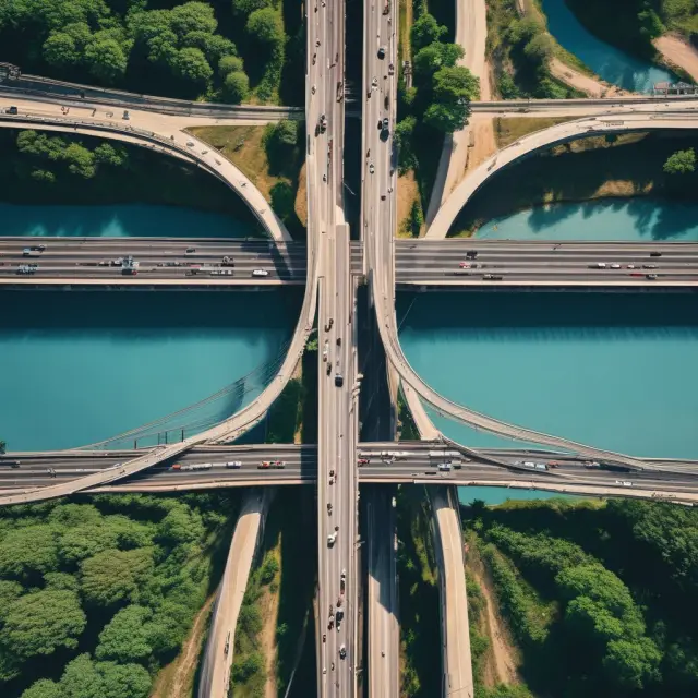 A beautifully crafted bridge, symbolizing PFIs as a blend of private capital and public infrastructure